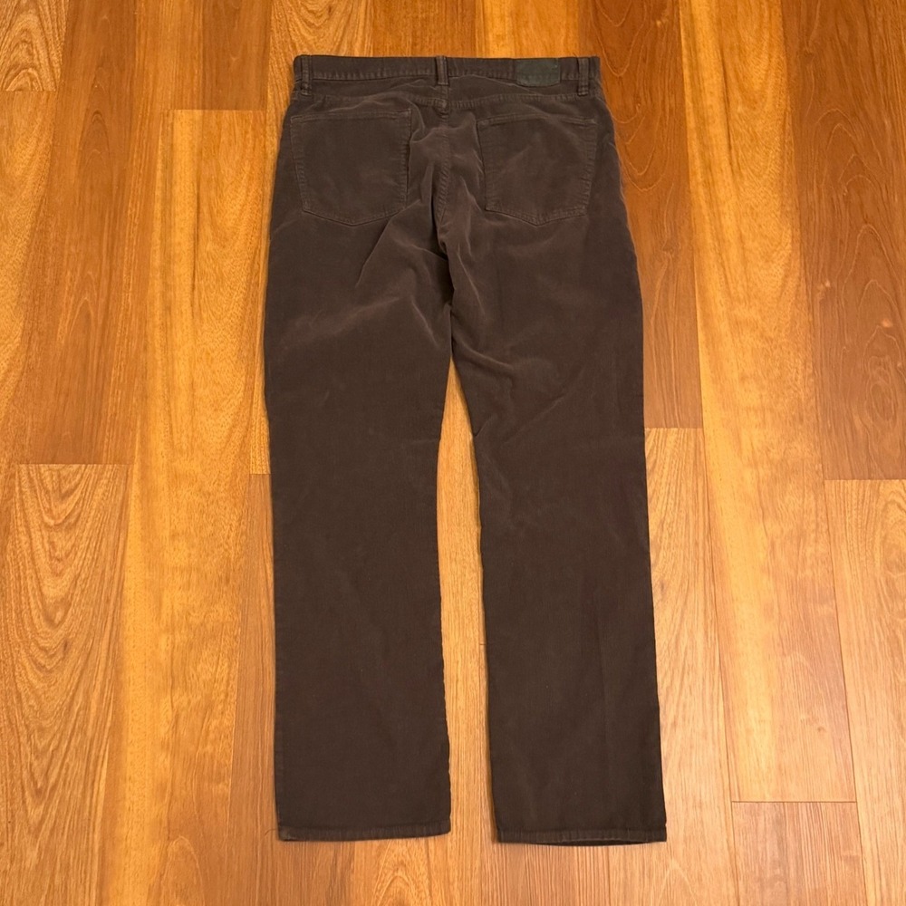 GAP 1969 Brown Straight Corduroy Pants Size 34x32
